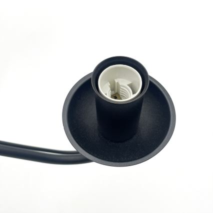 Подвесная люстра на цепи ANTON 3xE14/15W/230V чёрная