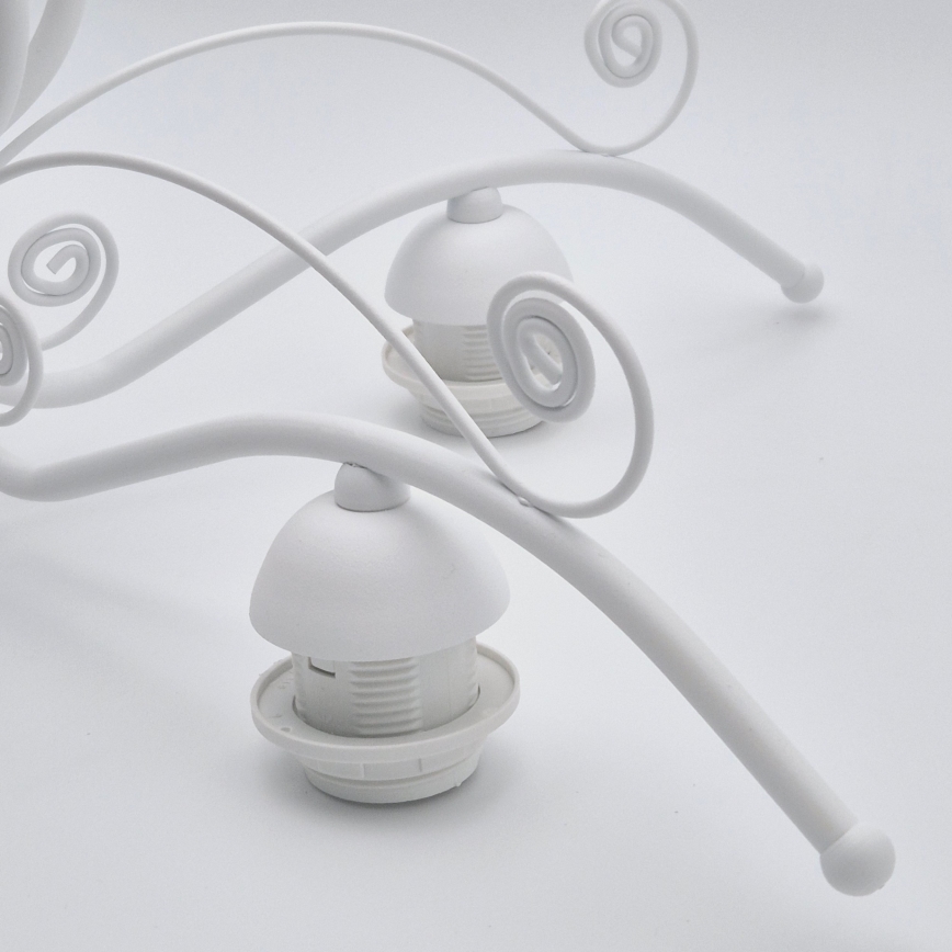 Подвесная люстра на цепи RETRO II 5xE27/60W/230V белая