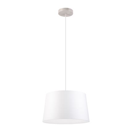 Подвесная люстра на шнуре AIDA, 1xE27/60W/230V, диаметр 35 см, дуб/белый