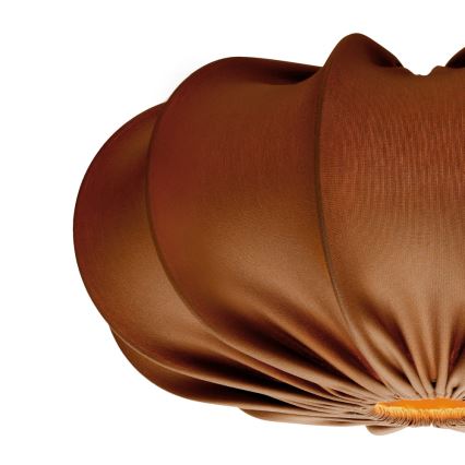 Подвесная люстра на шнуре CAFEE 1xE27/40W/230V, Ø 52 см, коричневого цвета