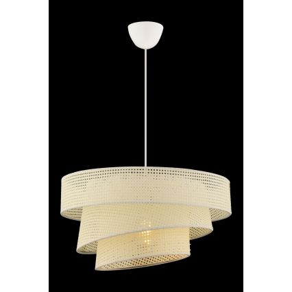 Подвесная люстра на шнуре COUPER 1xE27/60W/230V белая