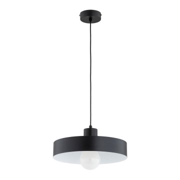 Подвесная люстра на шнуре NEVERA 1xE27/15W/230V чёрная