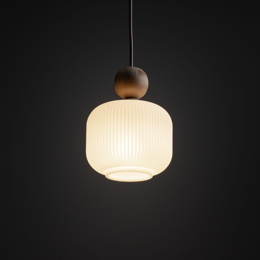 Подвесная люстра на тросе BALLO 1xE14/10W/230V, бежевого цвета