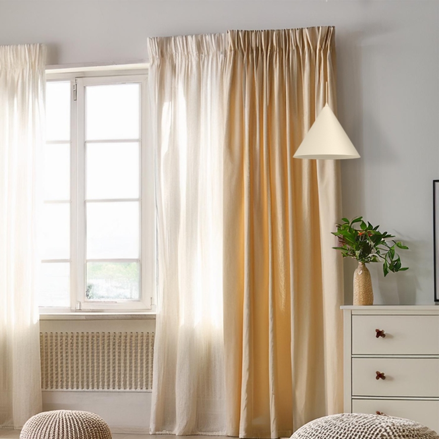 Подвесная люстра на тросе CAPITAL, 1xGX53/15W/230V, Ø 32 см, кремовая