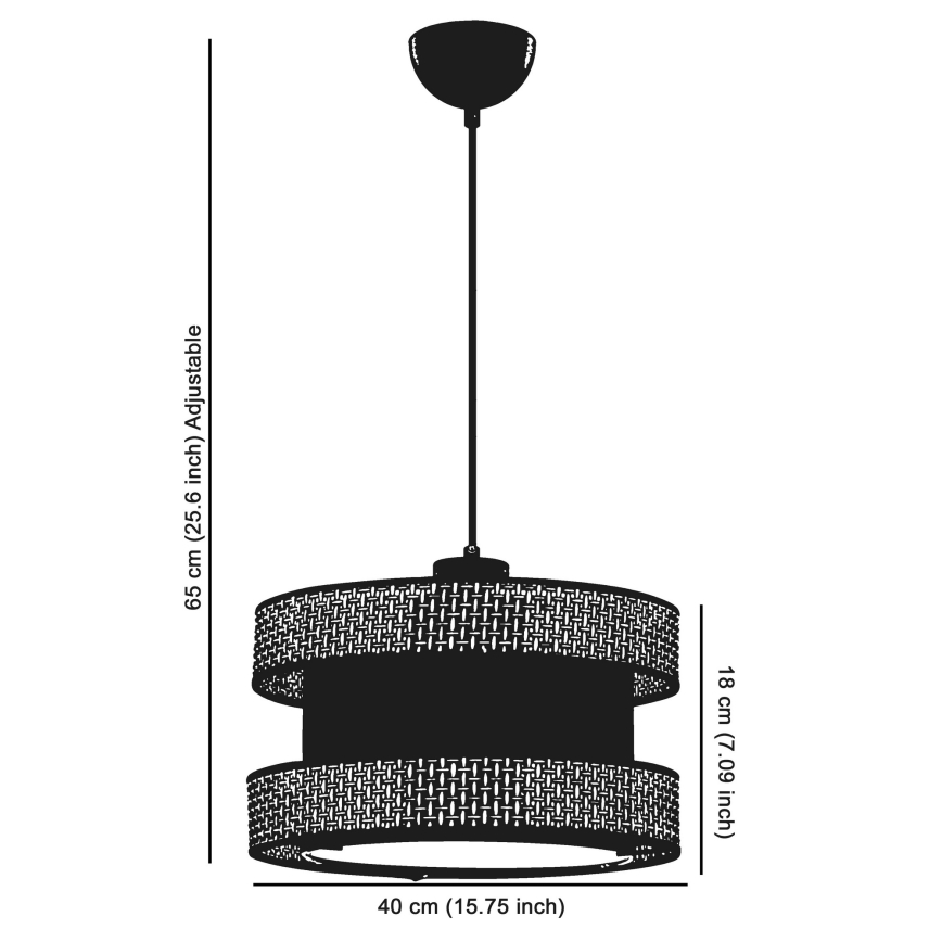 Подвесная люстра на тросе HALO 1xE27/60W/230V бежевая/кремовая