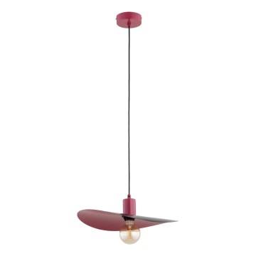Подвесная люстра на тросе SAVANA 1xE27/15W/230V черная/красная