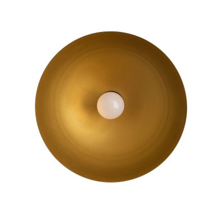 Подвесная люстра на тросе VESPER 1xE27/15W/230 Ø 30 см, черный/золотой