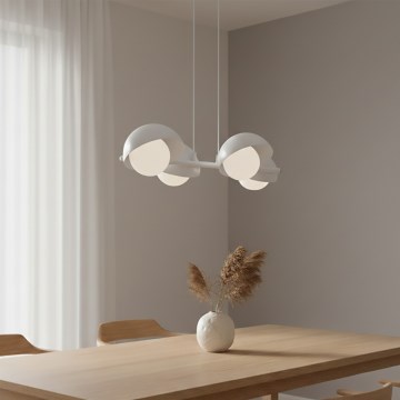 Подвесная люстра на кабеле BOOM 4xG9/8Вт/230В белая