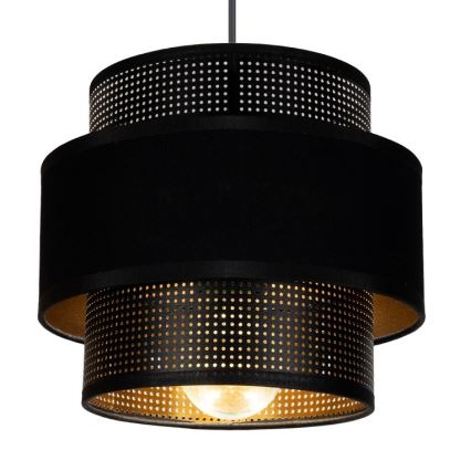 Подвесная люстра NESS 2xE27/60W/230V черная