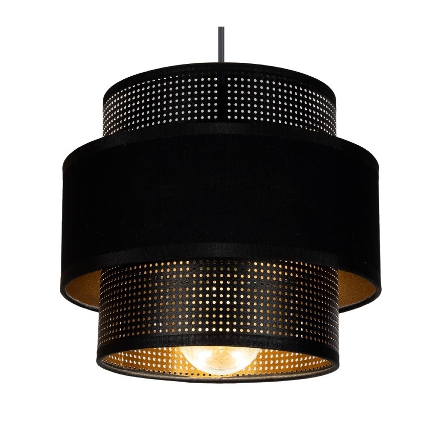 Подвесная люстра NESS 2xE27/60W/230V паук черный