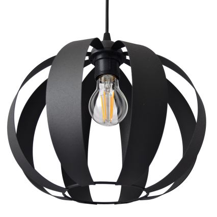 Подвесная люстра NEWTON 1xE27/15W/230V черная