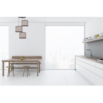 Подвесная люстра NEXO 3xE27/60W/230V диаметр 45 см