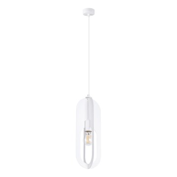 Подвесная люстра NICUS 1xE27/15W/230V белый