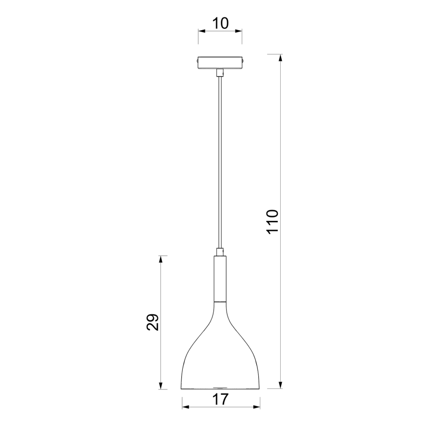 Подвесная люстра NOAK 1xE27/15W/230V латунь/золотистый
