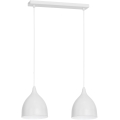 Подвесная люстра NOAK 2xE27/15W/230V белый