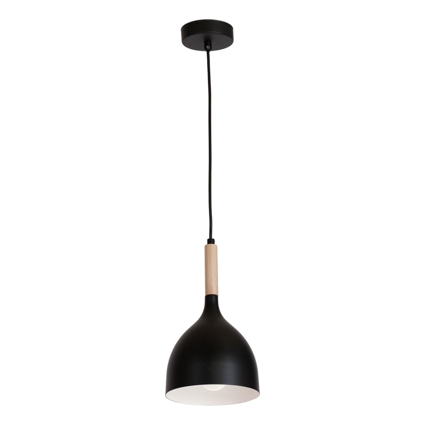 Подвесная люстра NOAK WOOD 1xE27/60W/230V