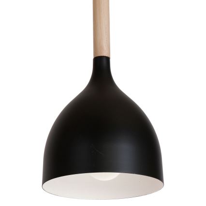Подвесная люстра NOAK WOOD 1xE27/60W/230V