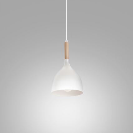 Подвесная люстра NOAK WOOD 1xE27/60W/230V