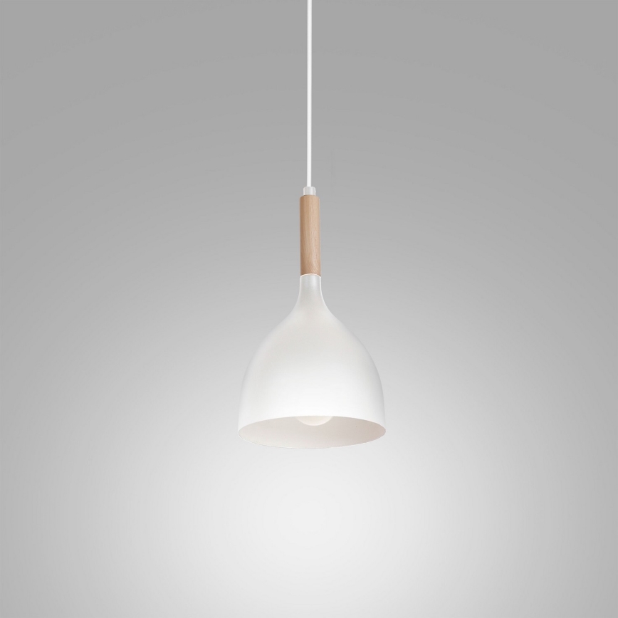 Подвесная люстра NOAK WOOD 1xE27/60W/230V