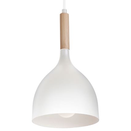 Подвесная люстра NOAK WOOD 1xE27/60W/230V
