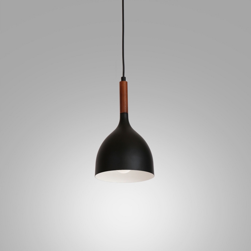 Подвесная люстра NOAK WOOD 1xE27/60W/230V