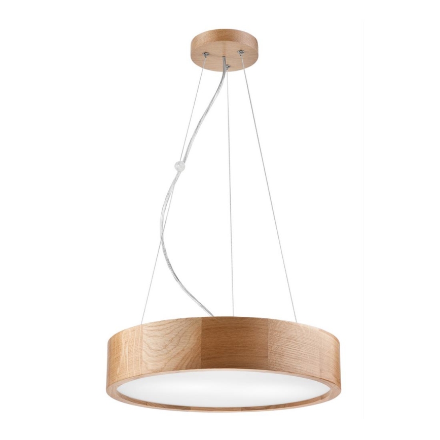 Подвесная люстра OAK 2xE27/60W/230V дуб диаметр 37 см
