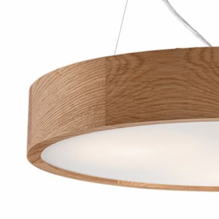 Подвесная люстра OAK 2xE27/60W/230V дуб диаметр 37 см