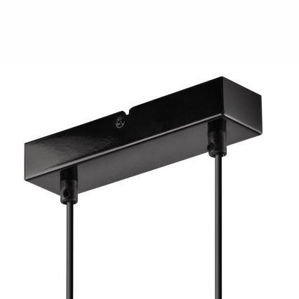 Подвесная люстра ORAZIO 2xE27/60W/230V бук - сертифицировано FSC