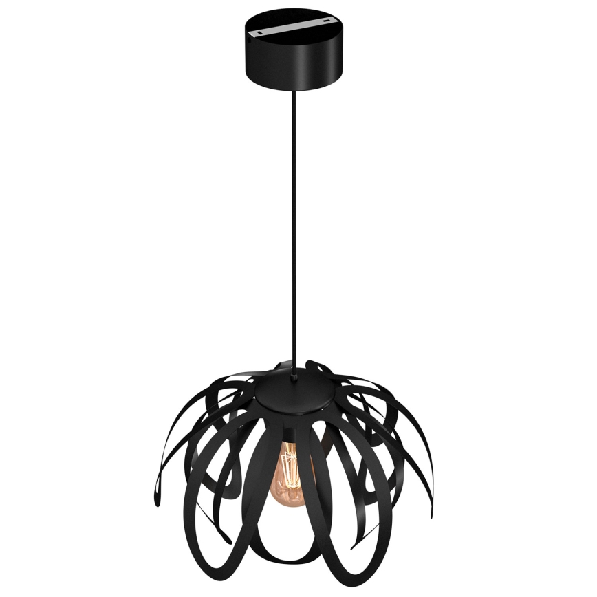 Подвесная люстра ORCHID 1xE27/60W/230V черная