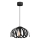 Подвесная люстра ORCHID 1xE27/60W/230V черная