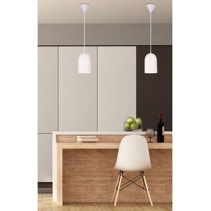 Подвесная люстра OSS 1xE27/40W/230V белая