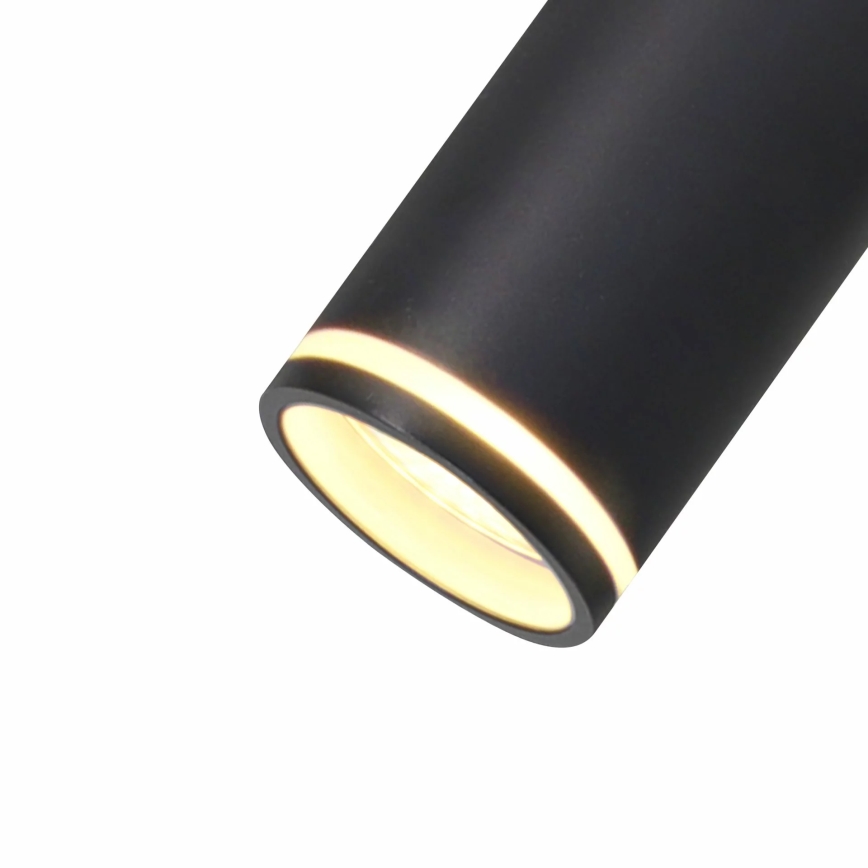 Подвесная люстра PARIS 4xGU10/12W/230V черный