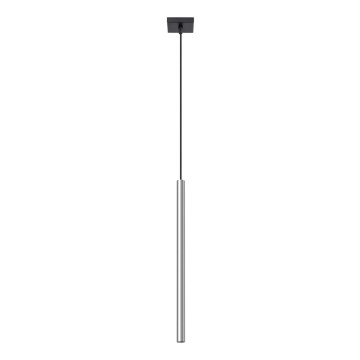 Подвесная люстра PASTELO 1xG9/8W/230V блестящий хром