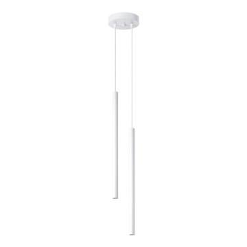 Подвесная люстра PASTELO 2xG9/8W/230V белый