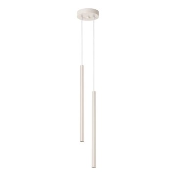Подвесная люстра PASTELO 2xG9/8W/230V кремовый