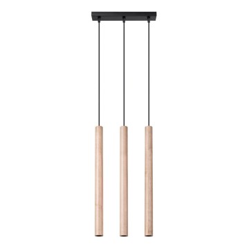 Подвесная люстра PASTELO 3xG9/8W/230V бук