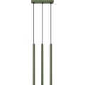 Подвесная люстра PASTELO 3xG9/8W/230V зеленый