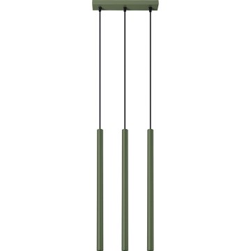 Подвесная люстра PASTELO 3xG9/8W/230V зеленый