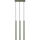 Подвесная люстра PASTELO 3xG9/8W/230V зеленый