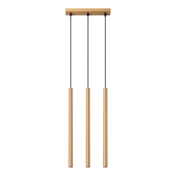 Подвесная люстра PASTELO 3xG9/8W/230V золотистый