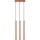 Подвесная люстра PASTELO 3xG9/8W/230V красный