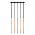 Подвесная люстра PASTELO 5xG9/8W/230V бук