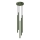Подвесная люстра PASTELO 5xG9/8W/230V зеленый