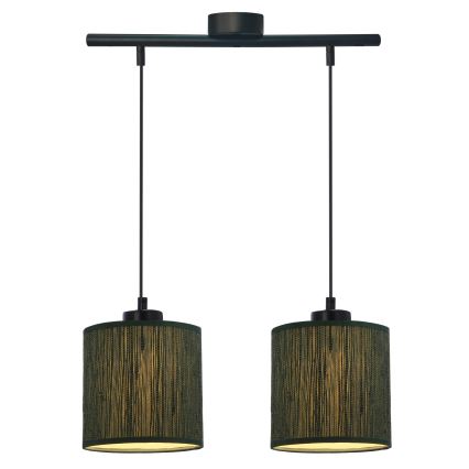 Подвесная люстра PATTI 2xE27/60W/230V зеленый
