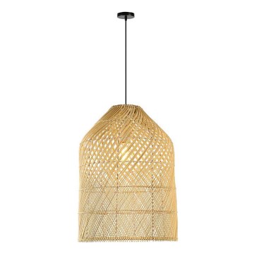Подвесная люстра PELO 1xE27/40W/230V диаметр 35 см ротанг