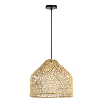 Подвесная люстра PELO 1xE27/40W/230V диаметр 40 см ротанг