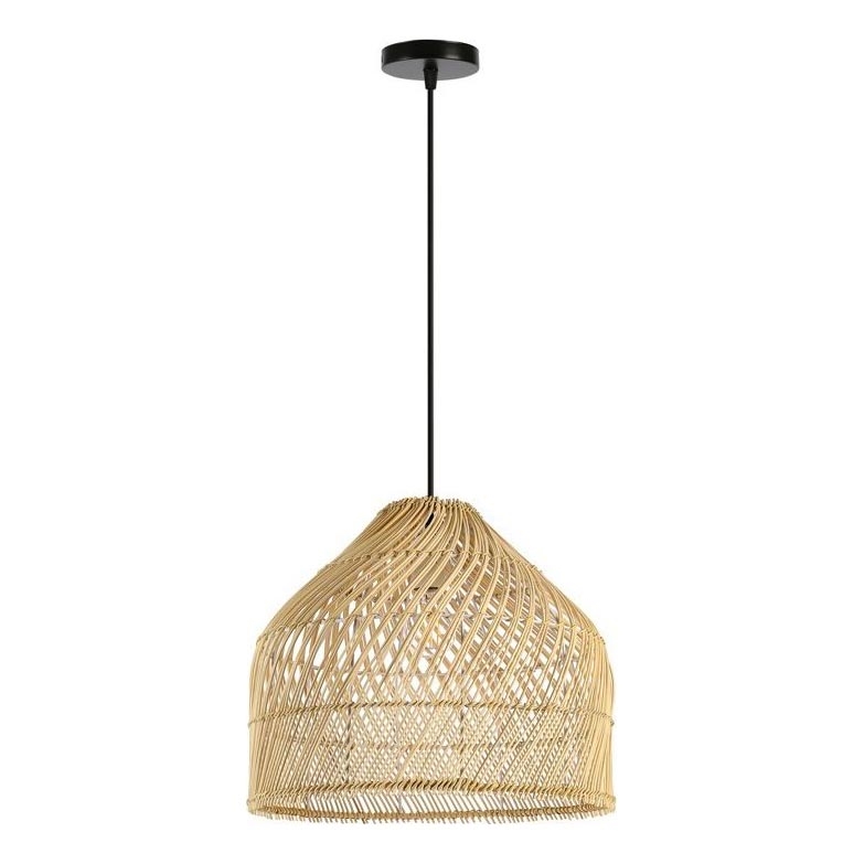 Подвесная люстра PELO 1xE27/40W/230V диаметр 40 см ротанг