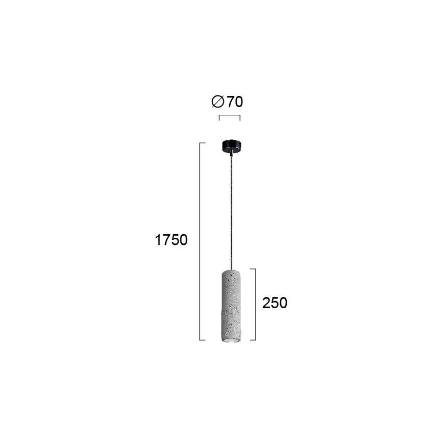 Подвесная люстра PHENIX 1xGU10/25W/230V