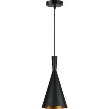 Подвесная люстра PINIO 1xE27/60W/230V диаметр 19 см черный