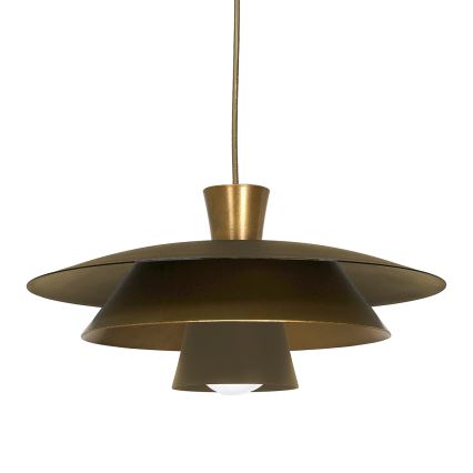 Подвесная люстра PLATO 1xE27/15W/230V латунь/золотистый